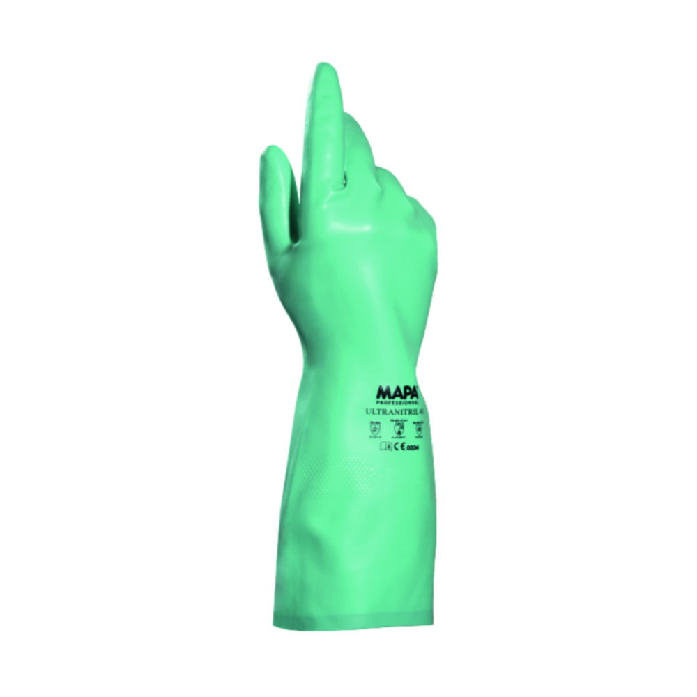 Chemical protective gloves Ultranitril 491, nitrile Chemical protective gloves Ultranitril 491, nitrile