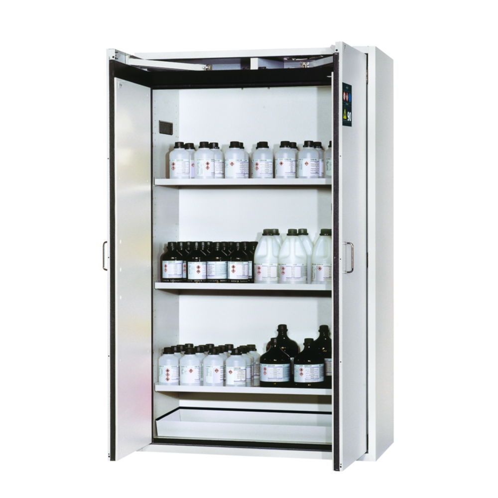 Safety Storage Cabinets S-CLASSIC-90 with Wing Doors, without perforated insert Safety Storage Cabinets S-CLASSIC-90 with Wing Doors, without perforated insert