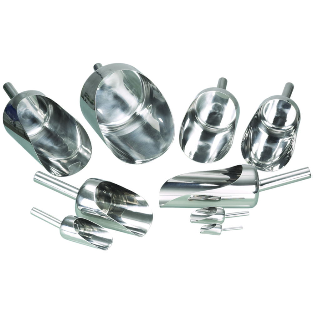 Scoops PharmaScoop, stainless steel V4A Scoops PharmaScoop, stainless steel V4A