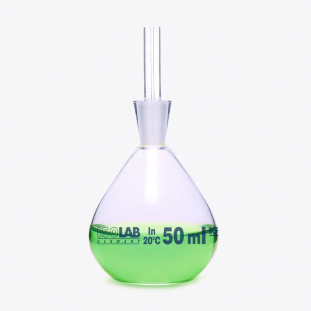 Pycnometers, not calibrated, Borosilicate glass 3.3. Pycnometers, not calibrated, Borosilicate glass 3.3.