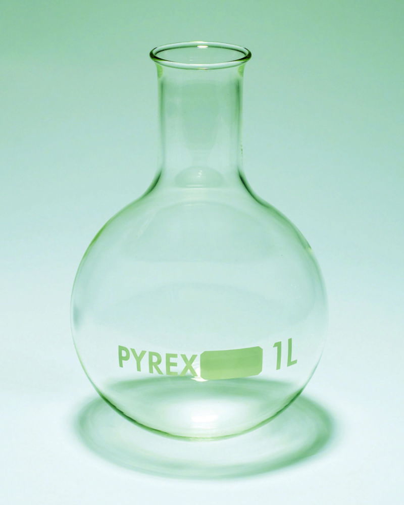 Round bottom flask, Pyrex®, narrow neck Round bottom flask, Pyrex®, narrow neck