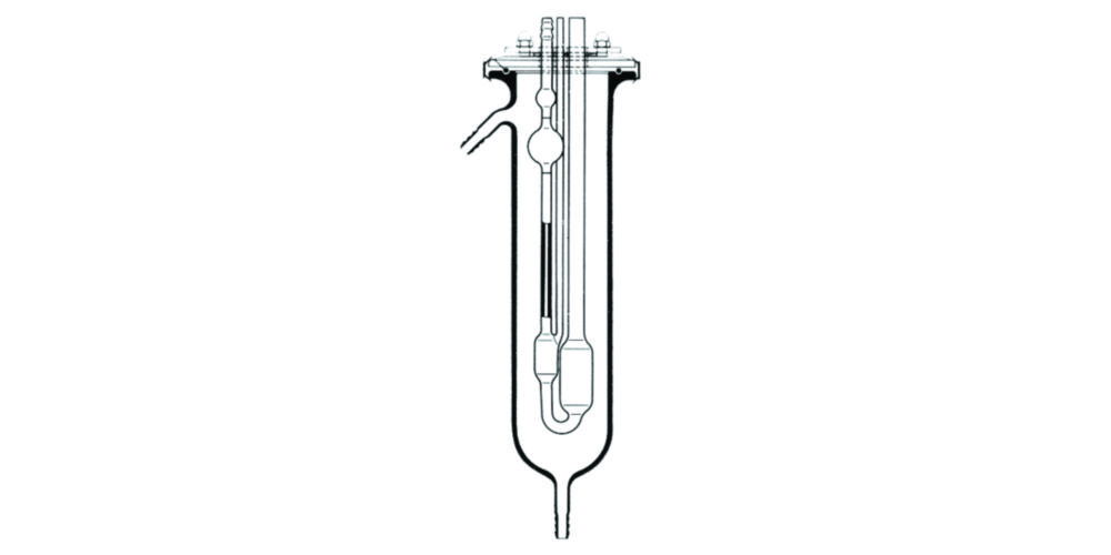 Viscometer heating jacket Viscometer heating jacket