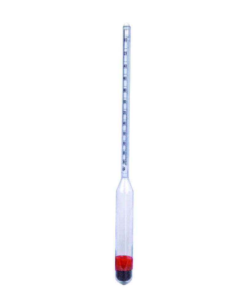 Hydrometers, high-quality plastics, PC, for density Hydrometers, high-quality plastics, PC, for density