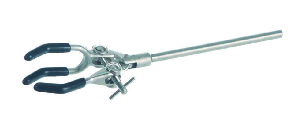 Three-prong clamps, aluminium Three-prong clamps, aluminium