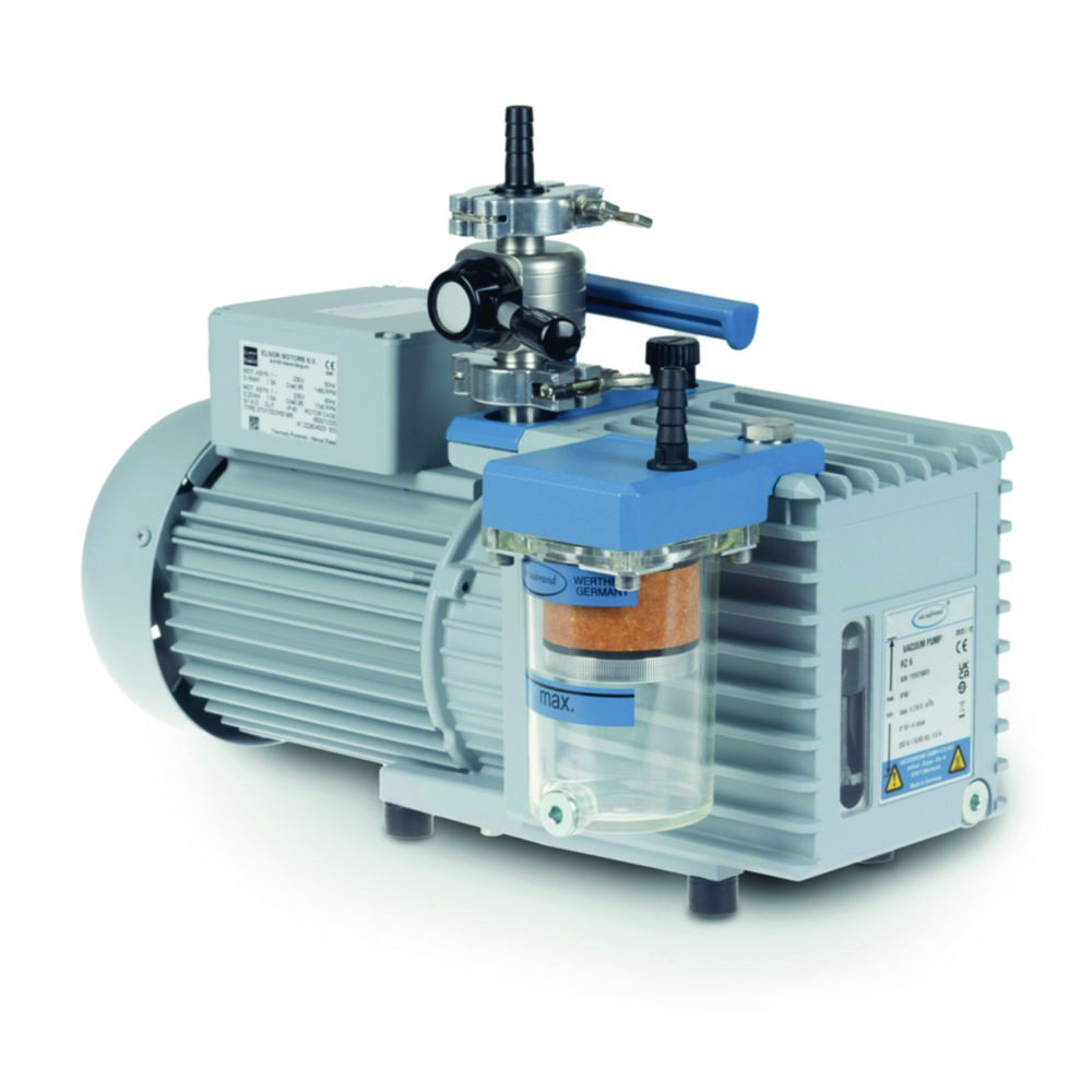 Rotary vane pumps RZ 6, two stage, package 1 Rotary vane pumps RZ 6, two stage, package 1