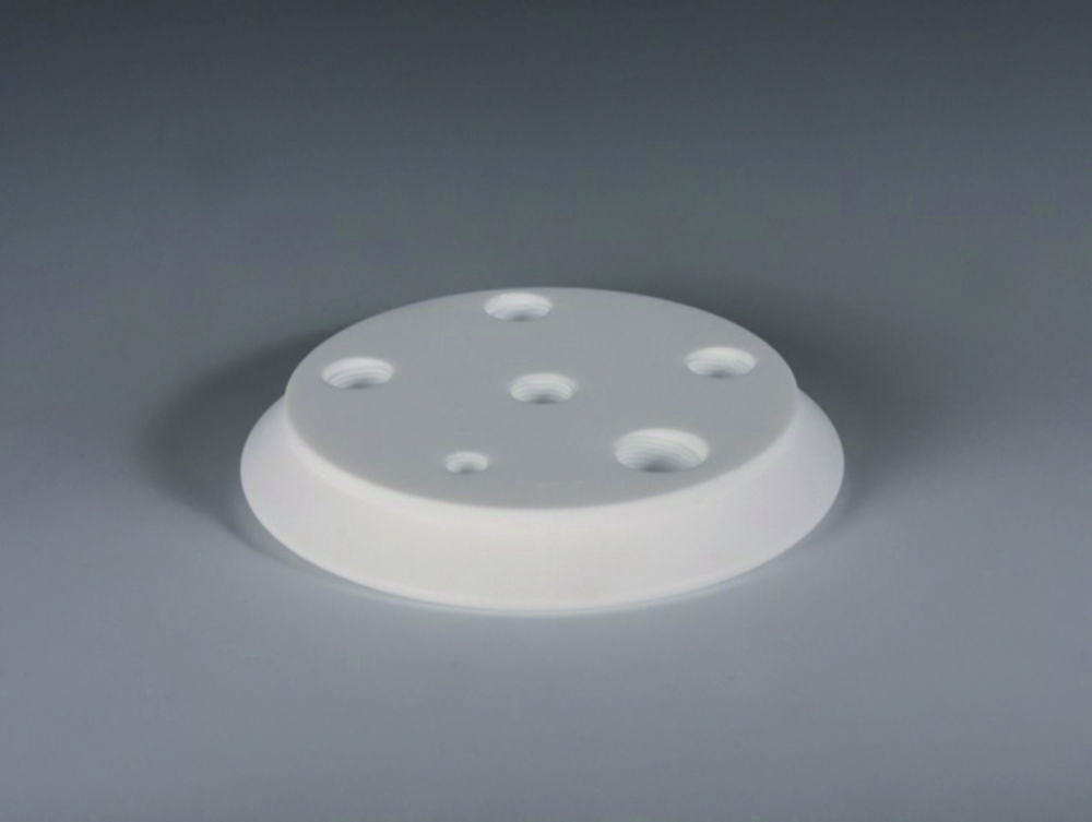 Reactor lids for Glass reactors, PTFE Reactor lids for Glass reactors, PTFE