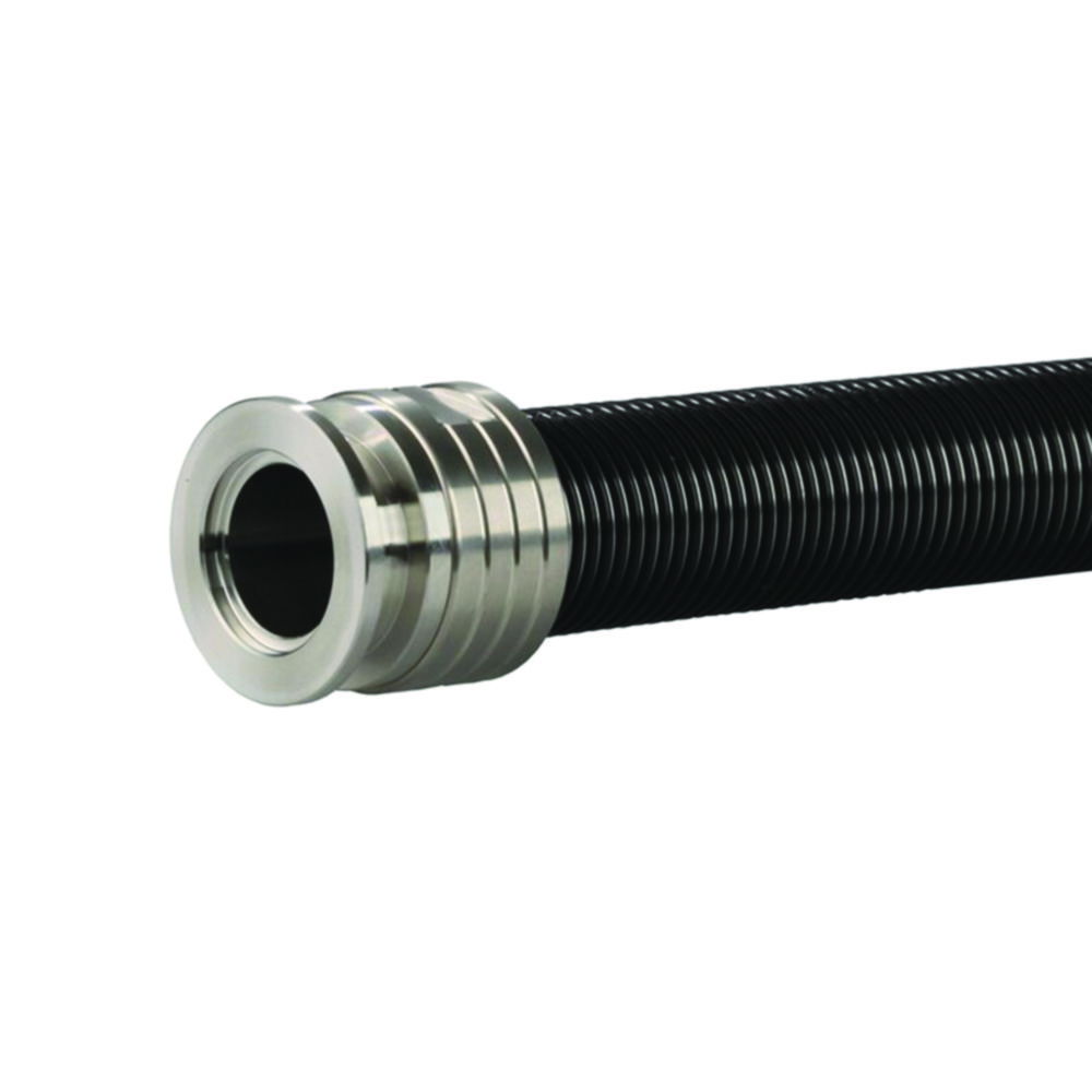 PTFE Vacuum tubing with stainless steel small flanges, KF PTFE Vacuum tubing with stainless steel small flanges, KF