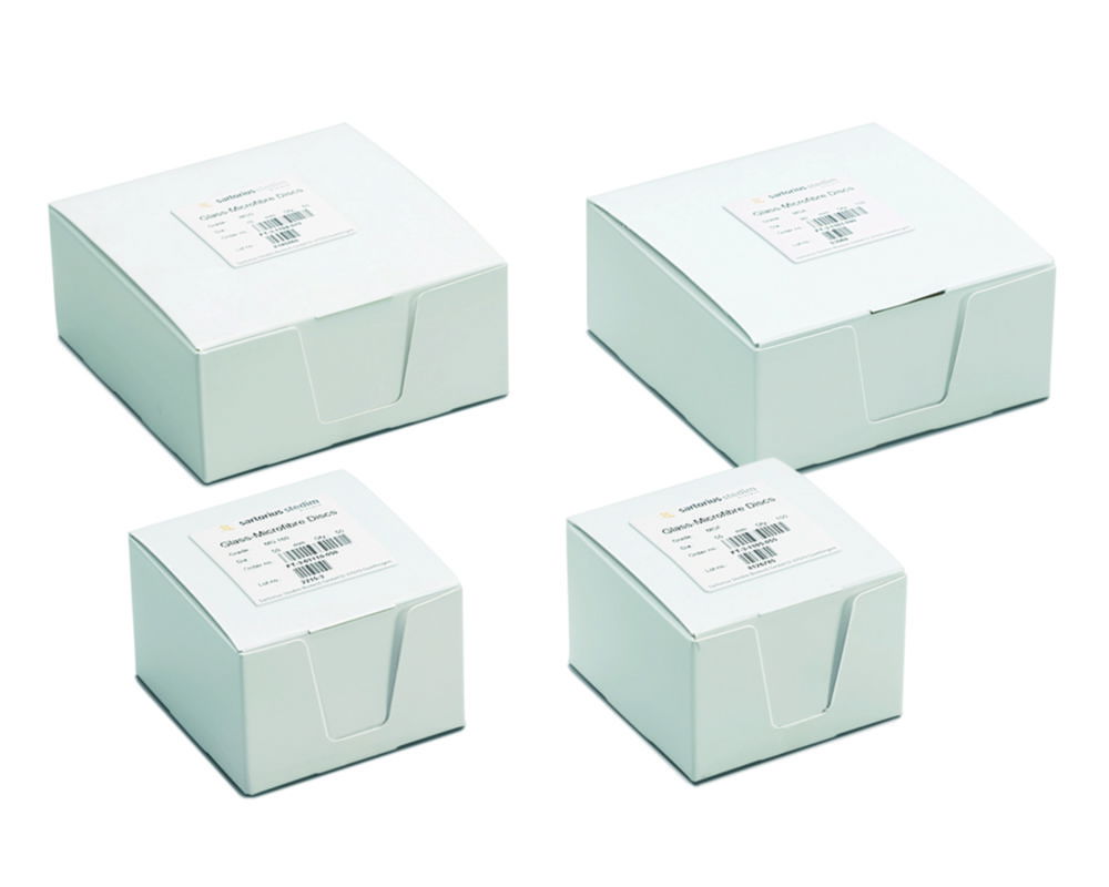 Glass microfibre filters, MG 160 / MGA / MGG Glass microfibre filters, MG 160 / MGA / MGG