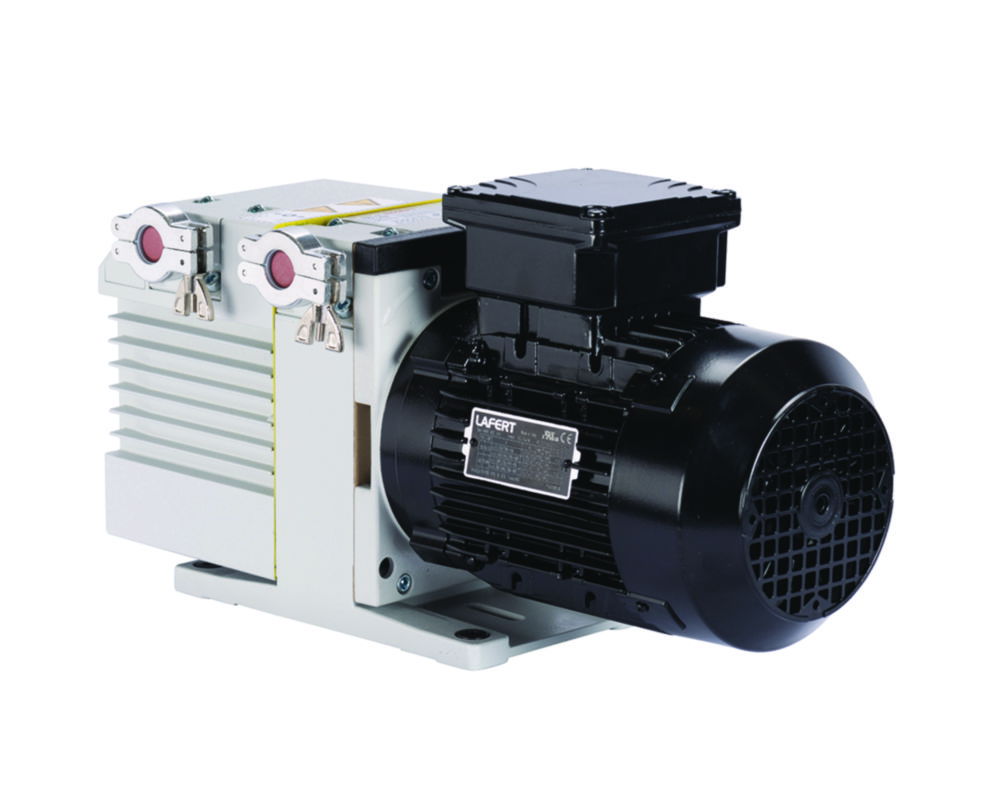 Rotary vane pump TRIVAC B, with single phase motor