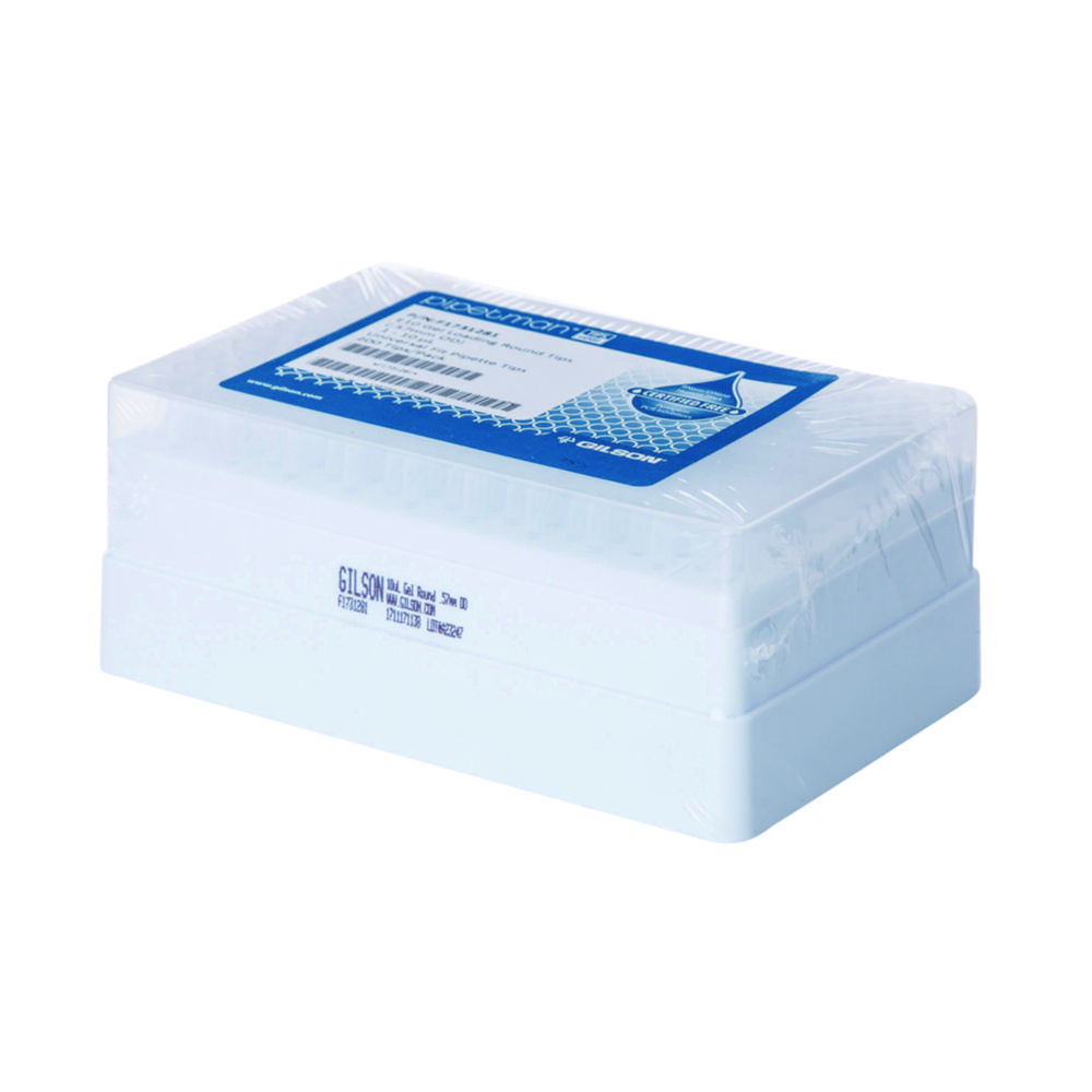 Pipette tips PIPETMAN® EXPERT Gel Loading, round tips Pipette tips PIPETMAN® EXPERT Gel Loading, round tips