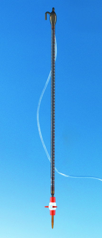 Compact automatic burettes, amber glass, class AS, BLAUBRAND® Compact automatic burettes, amber glass, class AS, BLAUBRAND®