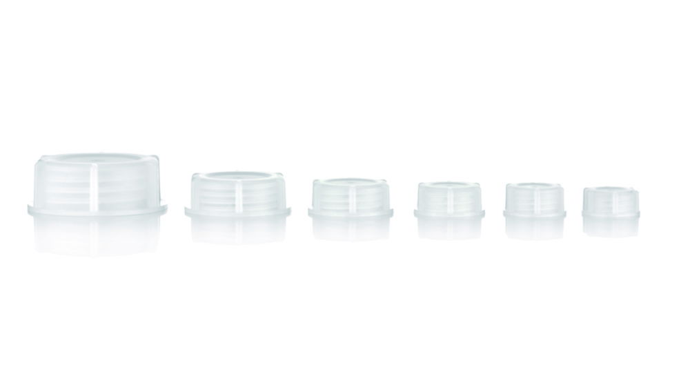 Screw caps for wide-mouth bottles, series 303 / 307, PP