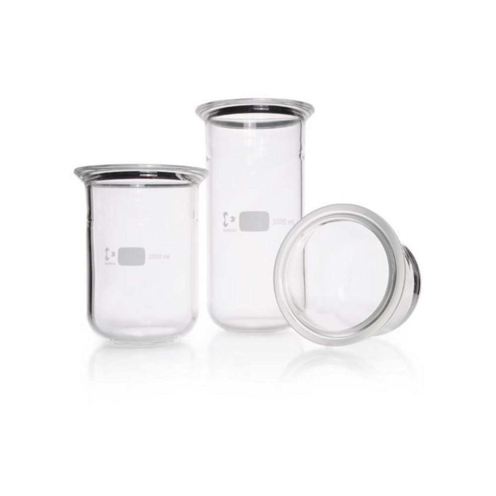 Flat flange beakers, DURAN® Flat flange beakers, DURAN®