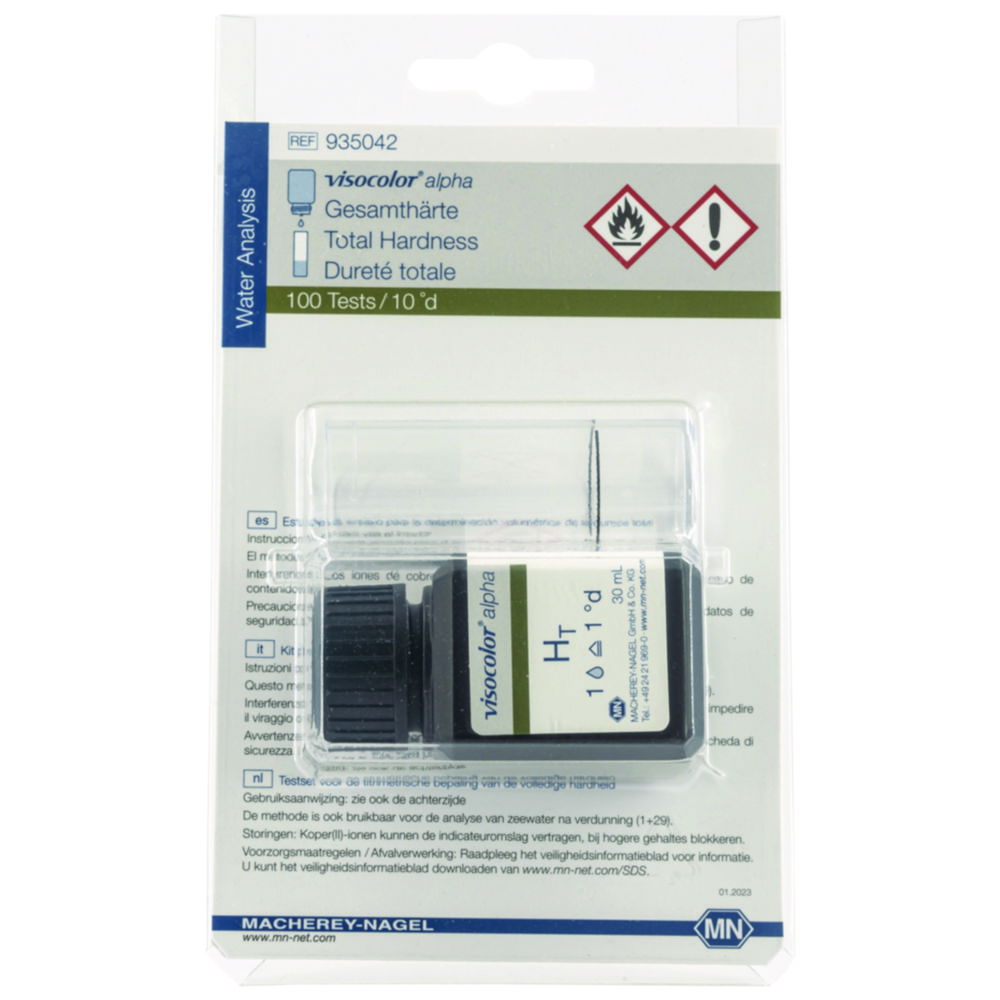 Test kits, VISOCOLOR®alpha for water analysis Test kits, VISOCOLOR®alpha for water analysis