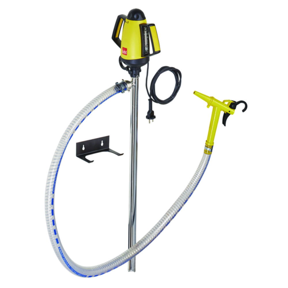 Drum pump sets B2 Vario, mains-powered, stainless steel Drum pump sets B2 Vario, mains-powered, stainless steel