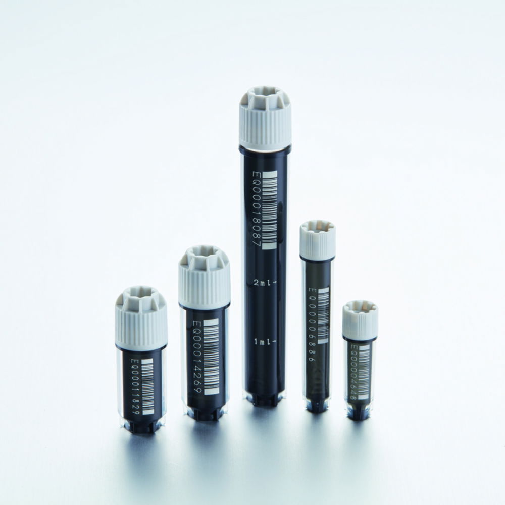 Eppendorf cryo vials, PP, with 2D SafeCode Eppendorf cryo vials, PP, with 2D SafeCode