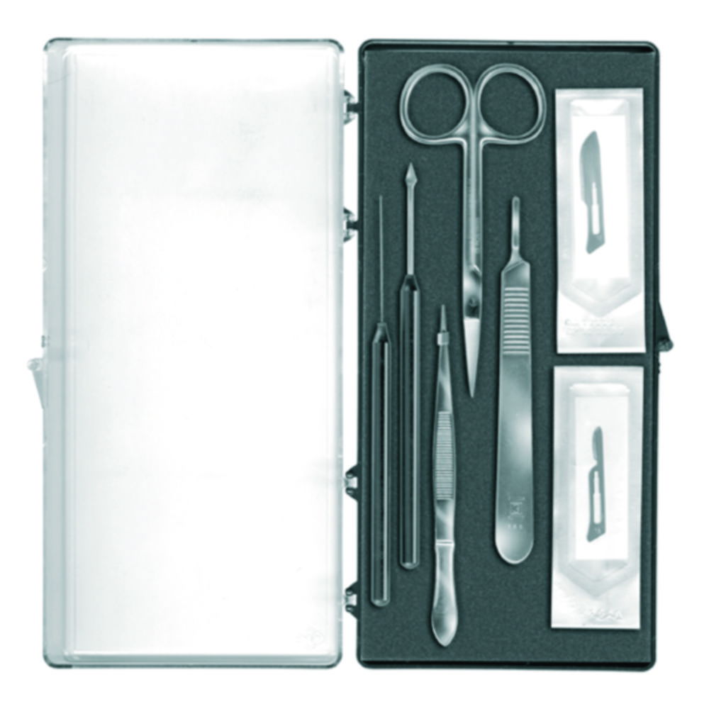 Dissecting set for students Dissecting set for students