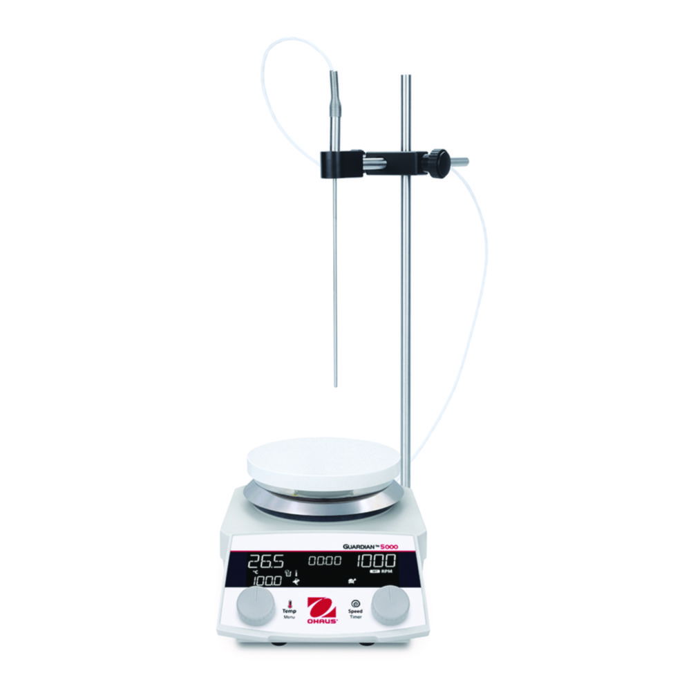 Hotplate stirrers Guardian™ 5000, with round top plate, Set