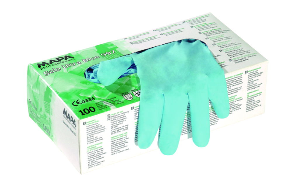 Single use glove Solo 997, Nitrile Single use glove Solo 997, Nitrile