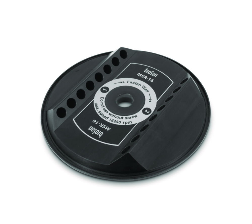 Fixed angle rotor MSR-16 for microcentrifuge Microspin 12 plus Fixed angle rotor MSR-16 for microcentrifuge Microspin 12 plus