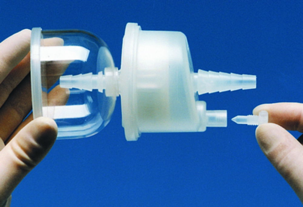 Filtration capsules, Sartobran 150 and 300 Filtration capsules, Sartobran 150 and 300