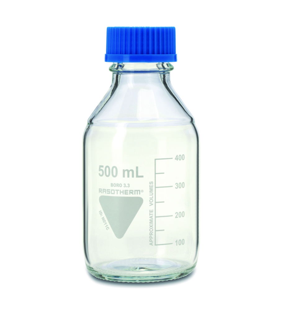 Laboratory bottles, Borosilicate glass 3.3, GL45