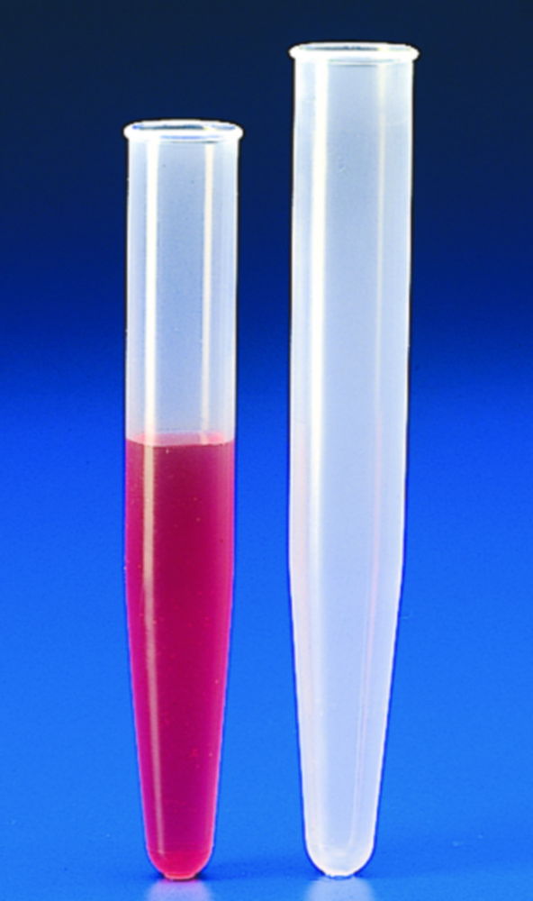 Graduated centrifuge tubes, conical, PP Graduated centrifuge tubes, conical, PP