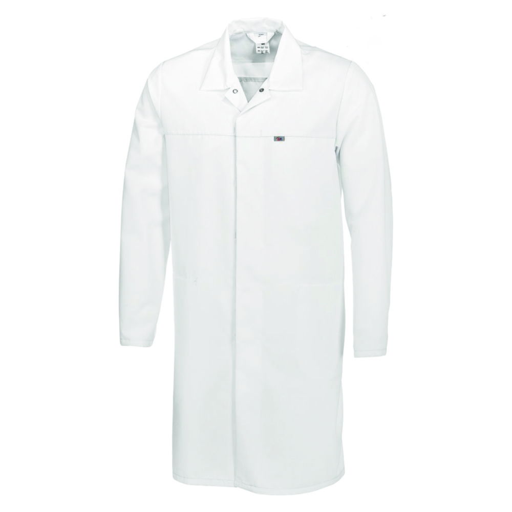 Women's and men's coats, white