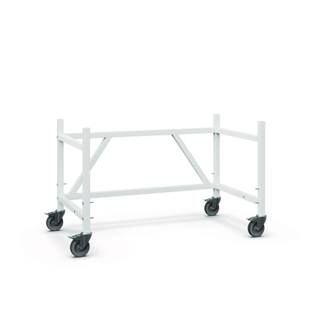 Underframes with castors for chemical laboratory fume cupboards ChemFAST Elite