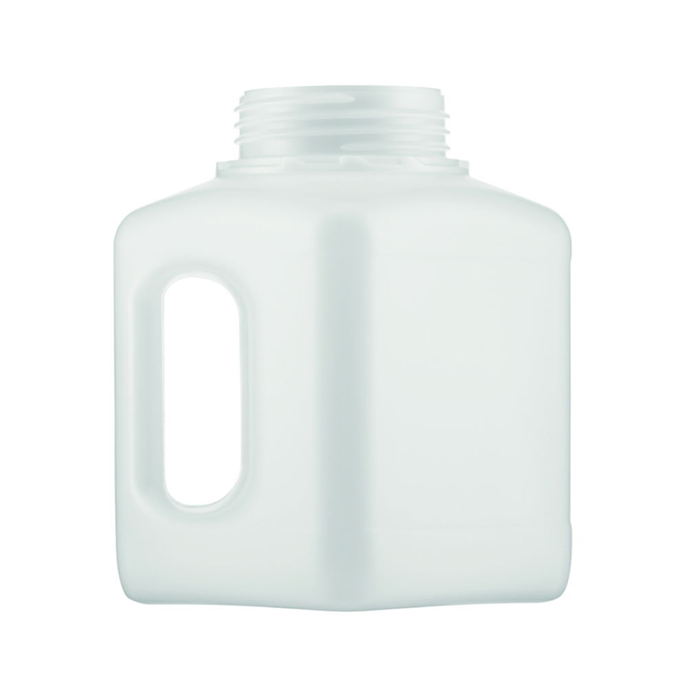 Wide-mouth square bottles, 311 series, HDPE, without closure Wide-mouth square bottles, 311 series, HDPE, without closure