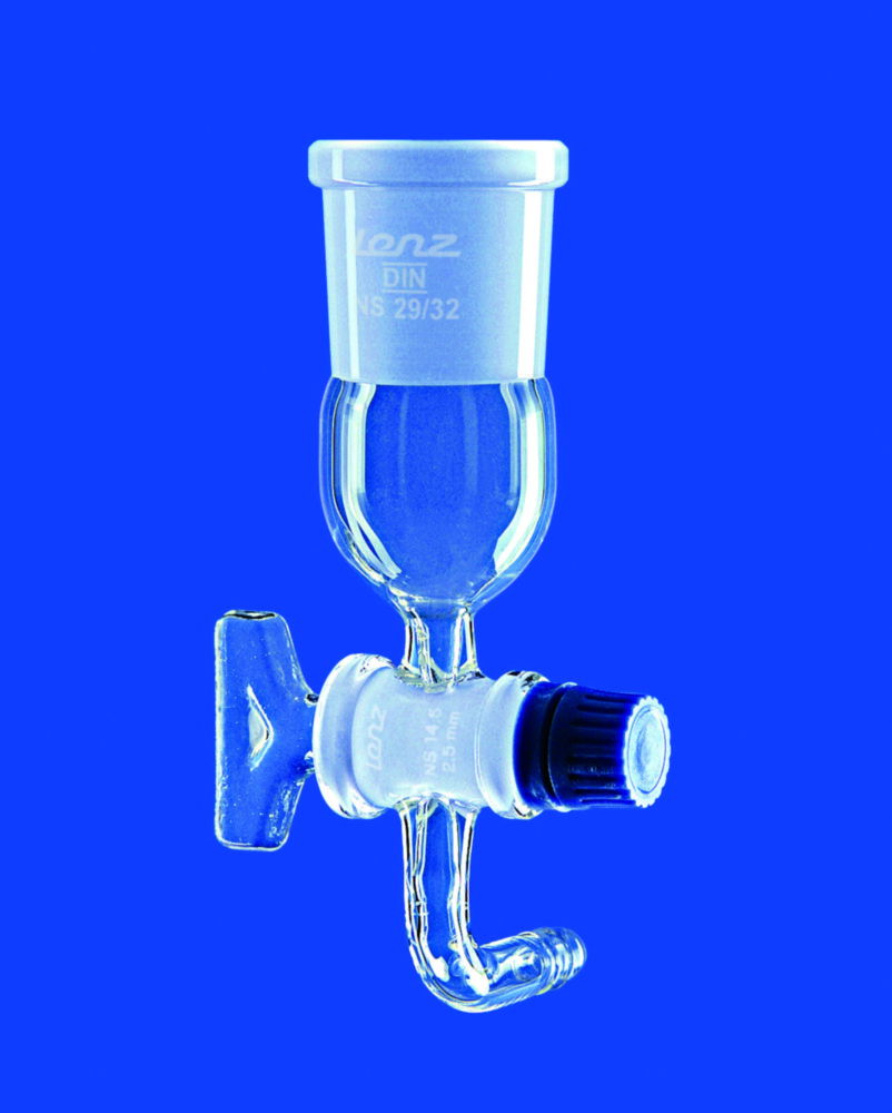 Adapters with NS stopcock, DURAN® tubing Adapters with NS stopcock, DURAN® tubing