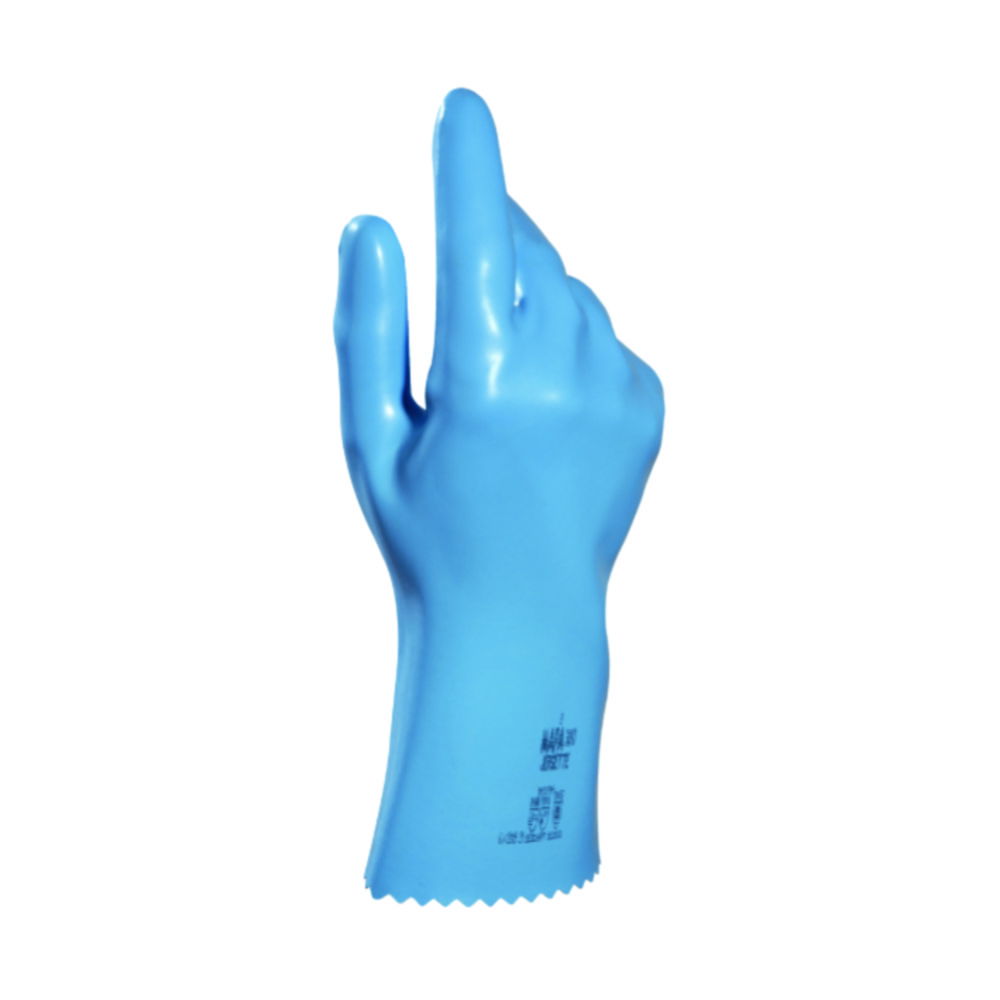 Chemical protective gloves Jersette 300, natural latex Chemical protective gloves Jersette 300, natural latex