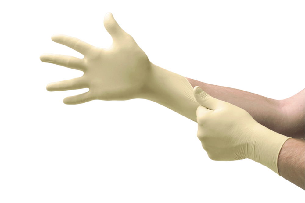 Disposable Gloves TouchNTuff®, natural latex Disposable Gloves TouchNTuff®, natural latex