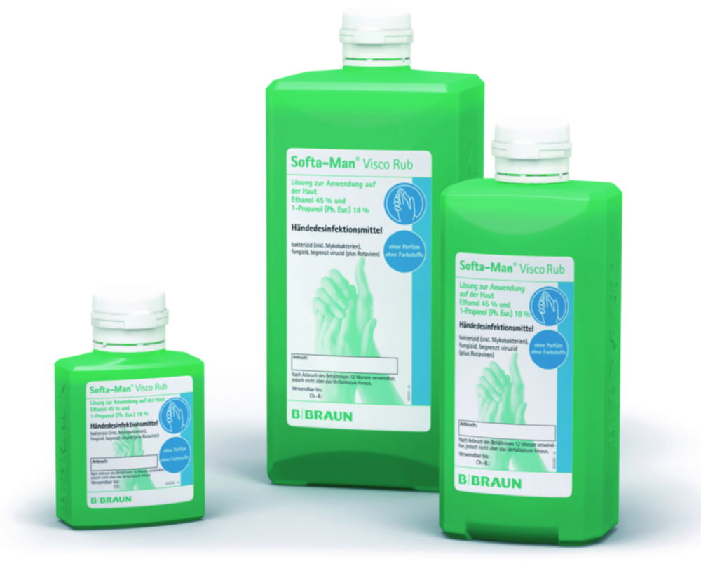 Hand Disinfectant Softa-Man® ViscoRub Hand Disinfectant Softa-Man® ViscoRub