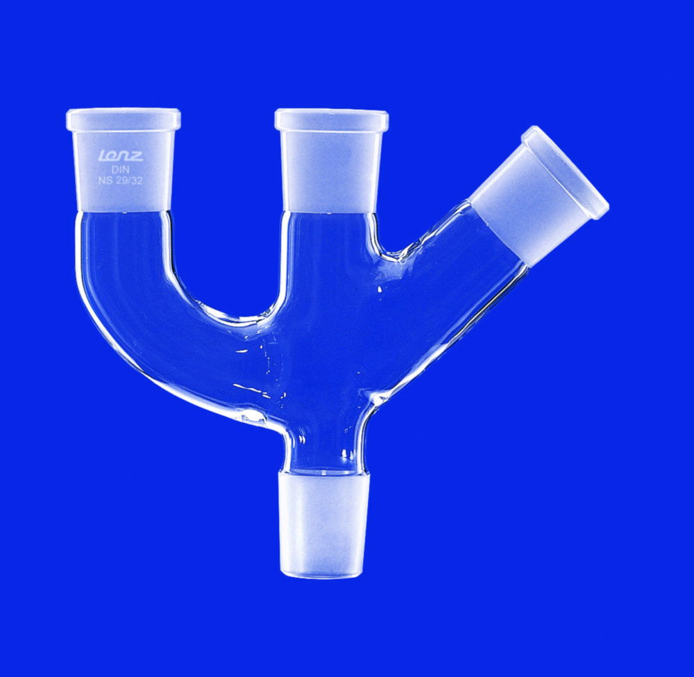 Three neck adapters, DURAN® tubing Three neck adapters, DURAN® tubing