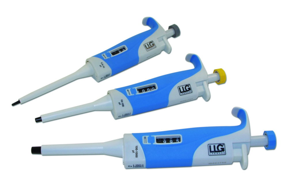 LLG-Digital single channel microliter pipettes, Packages, variable LLG-Digital single channel microliter pipettes, Packages, variable