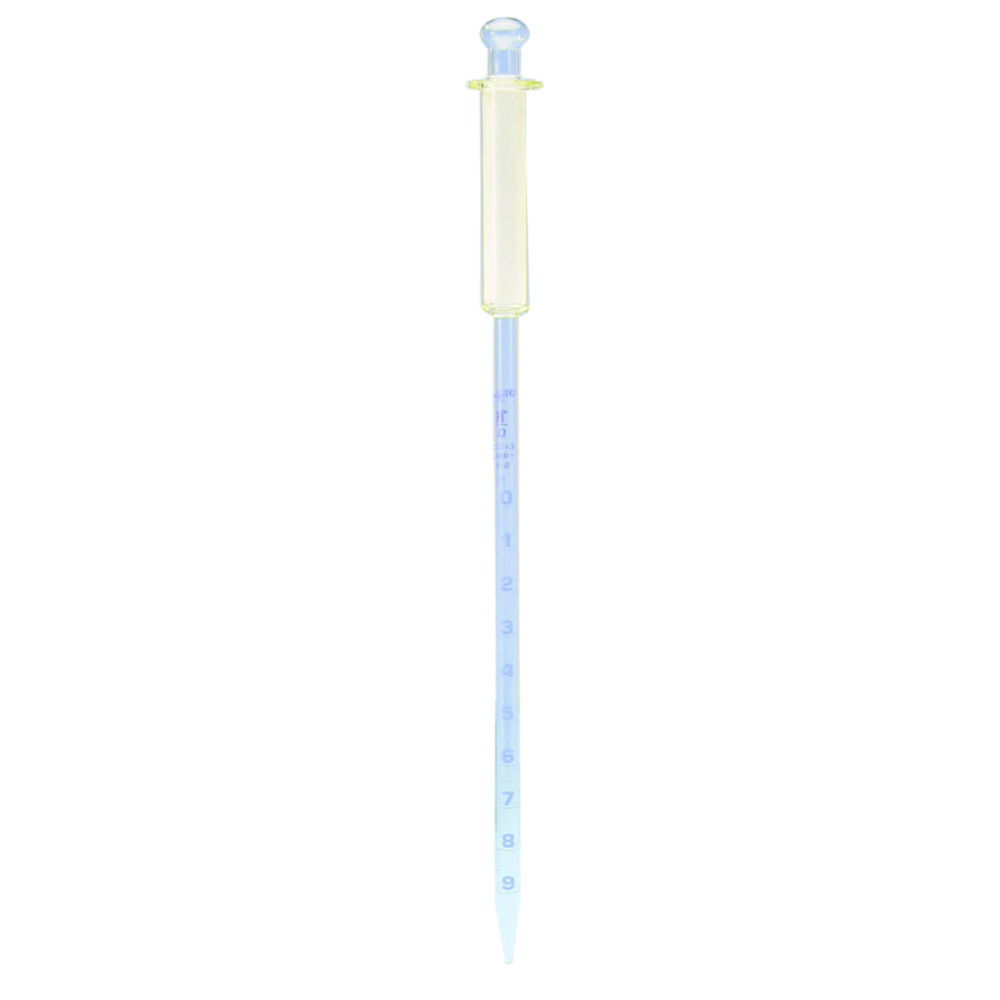 Graduated pipettes FORTUNA®, with suction piston, AR-Glass, similar to class A Graduated pipettes FORTUNA®, with suction piston, AR-Glass, similar to class A