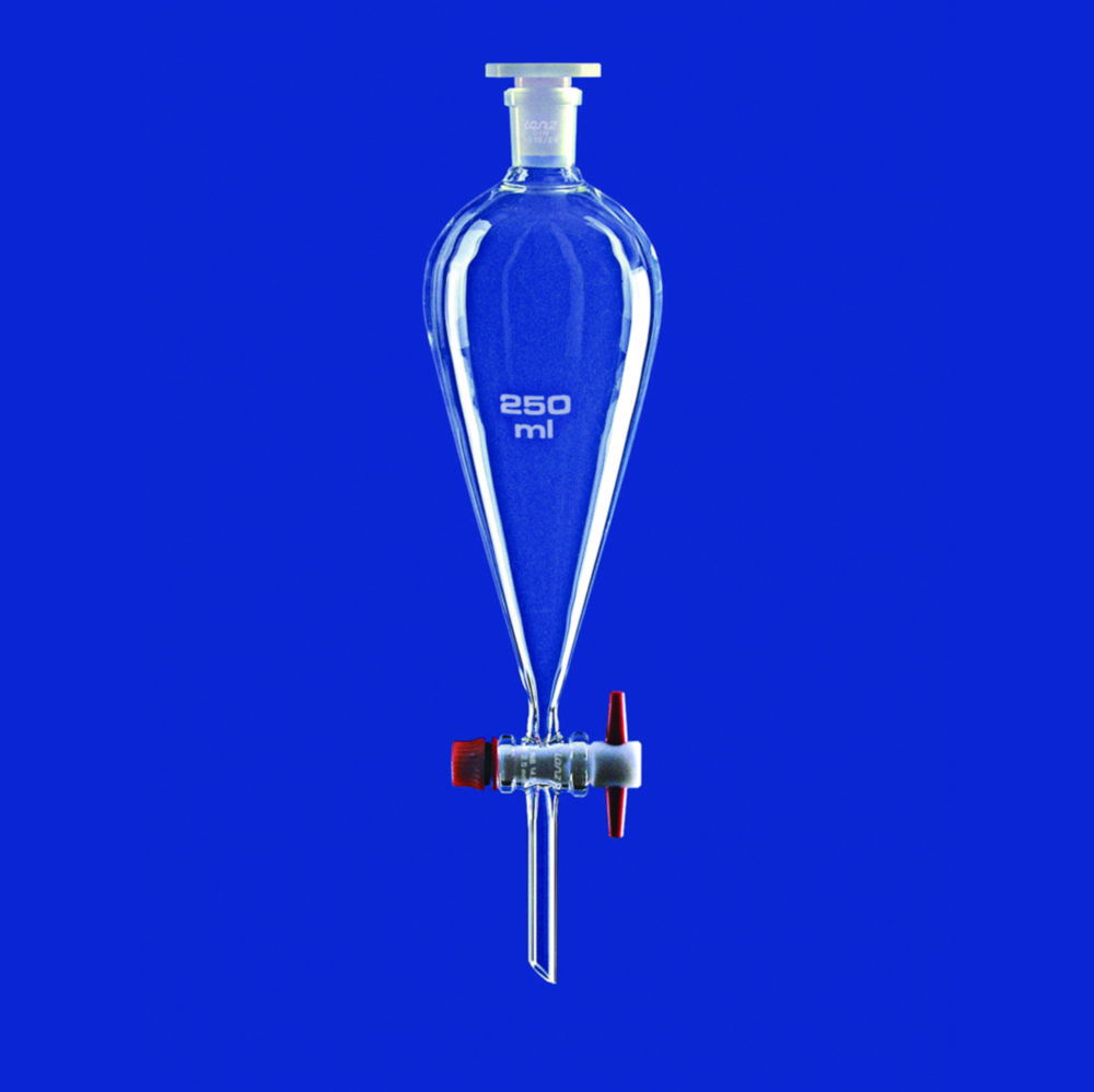 Separating funnels acc. to Squibb, borosilicate glass 3.3 Separating funnels acc. to Squibb, borosilicate glass 3.3