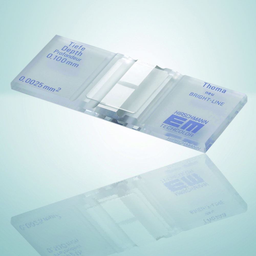 Counting chambers, Thoma ruling, bright line Counting chambers, Thoma ruling, bright line