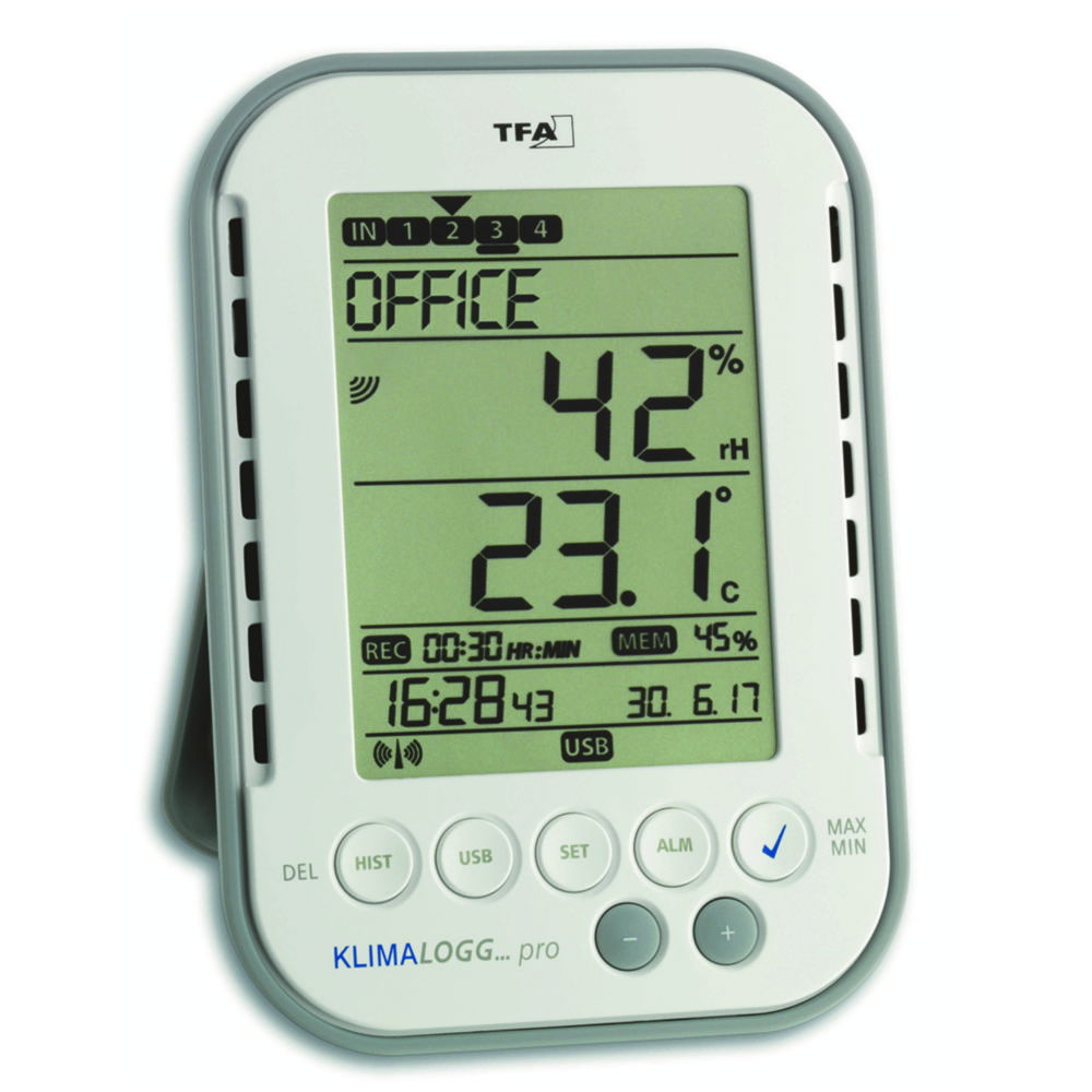 Professional thermo-hygrometer with data logger KlimaLogg Pro Professional thermo-hygrometer with data logger KlimaLogg Pro