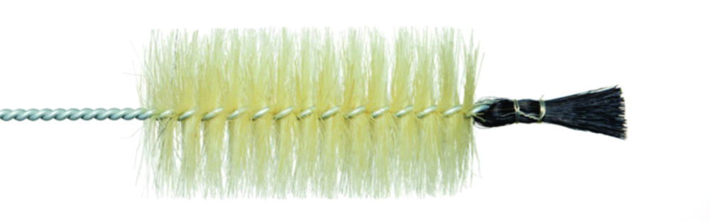 Bottle brushes with head bundle, bristles bleached Bottle brushes with head bundle, bristles bleached
