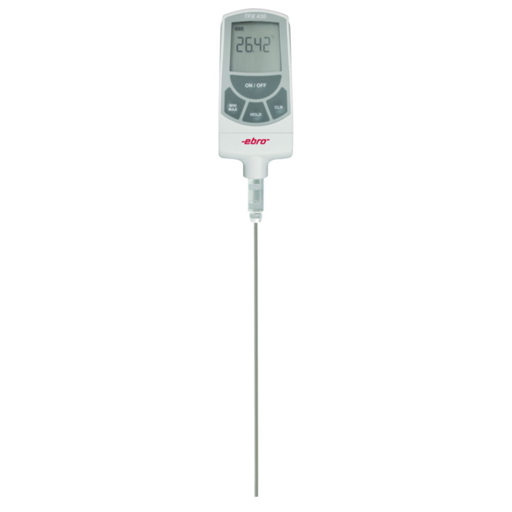 Precision thermometer TFX 430, with temperature probe TPX 130