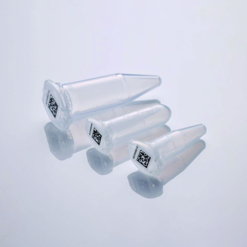 Safe-lock Tubes®, PP, with 2D SafeCode Safe-lock Tubes®, PP, with 2D SafeCode