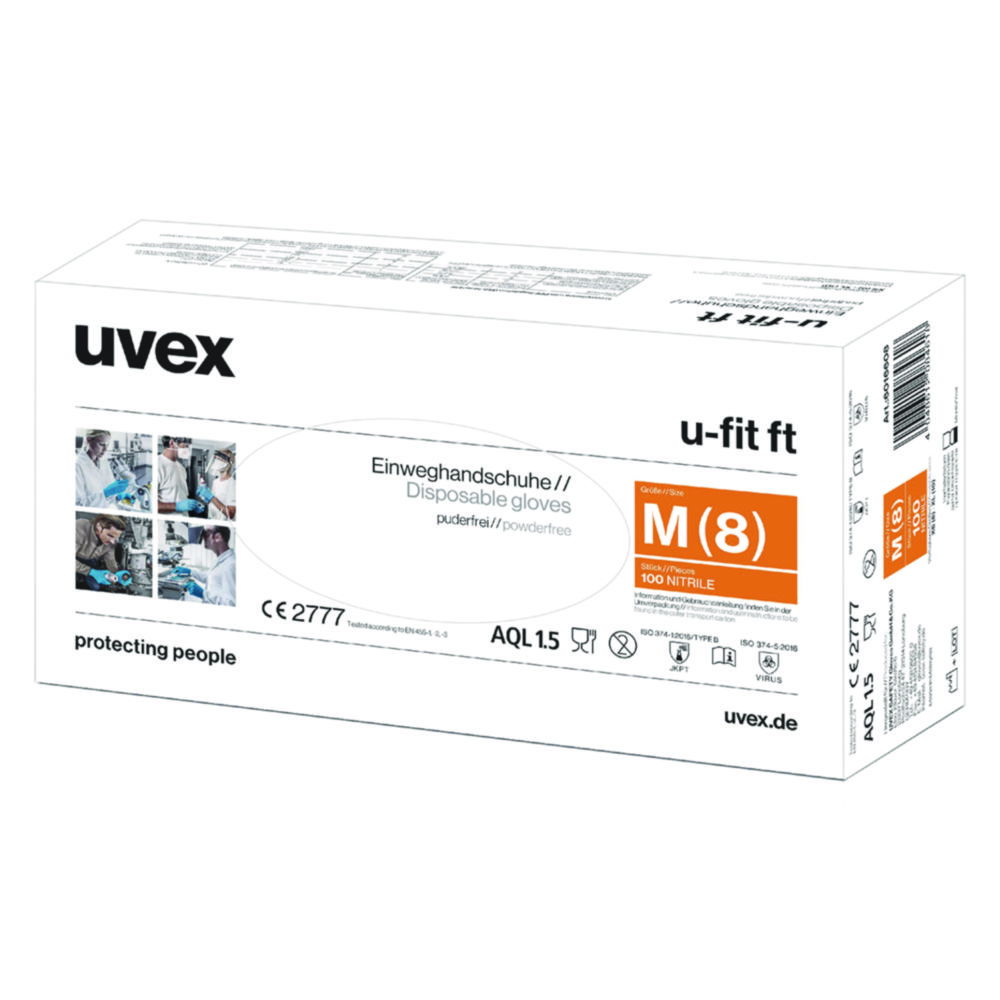 Disposable Gloves u-fit ft, Nitrile