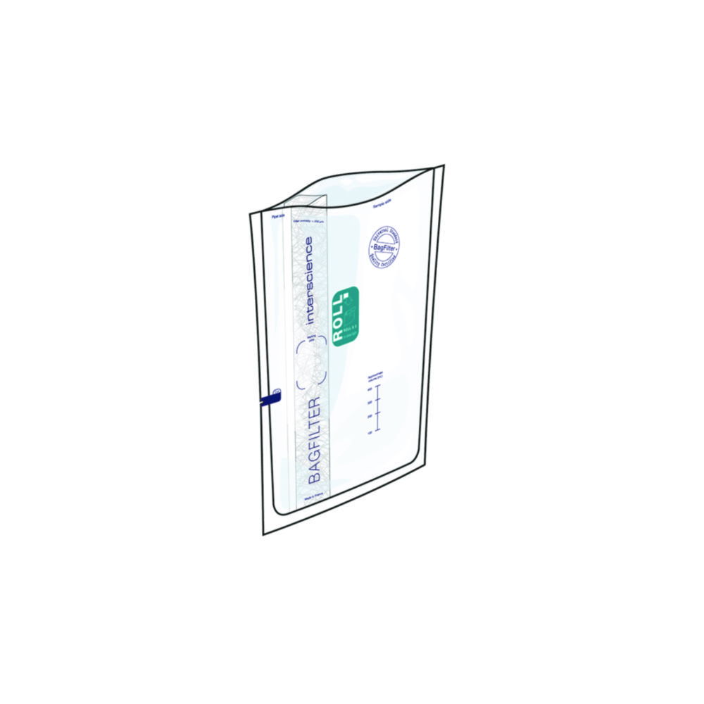 Blender bags with lateral filter BagSystem® BagFilter® Roll