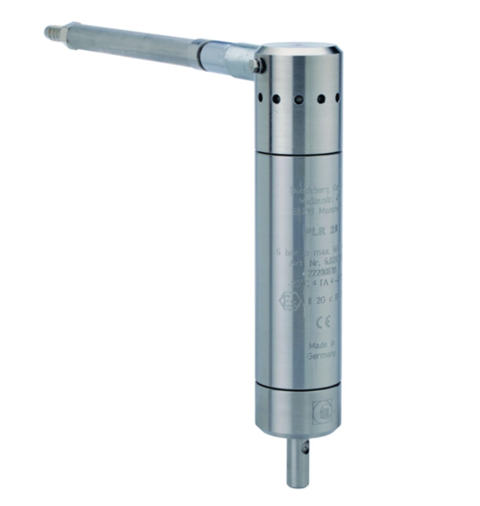 PLR compressed air laboratory stirrers up to 30 l for use in potentially explosive atmospheres, without tachometer PLR compressed air laboratory stirrers up to 30 l for use in potentially explosive atmospheres, without tachometer