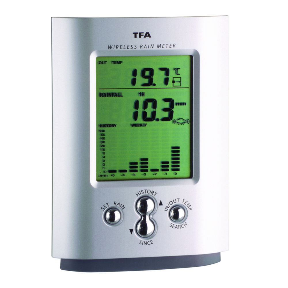 Digital wireless rain gauge MONSUN Digital wireless rain gauge MONSUN