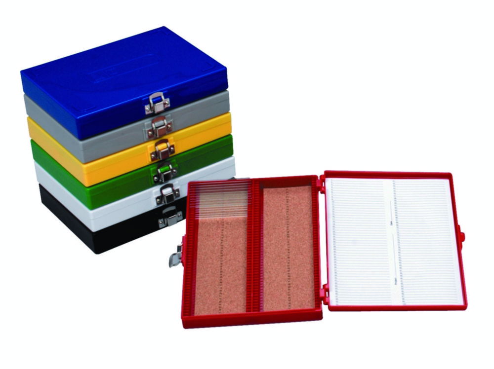 Microscope slide boxes Microscope slide boxes