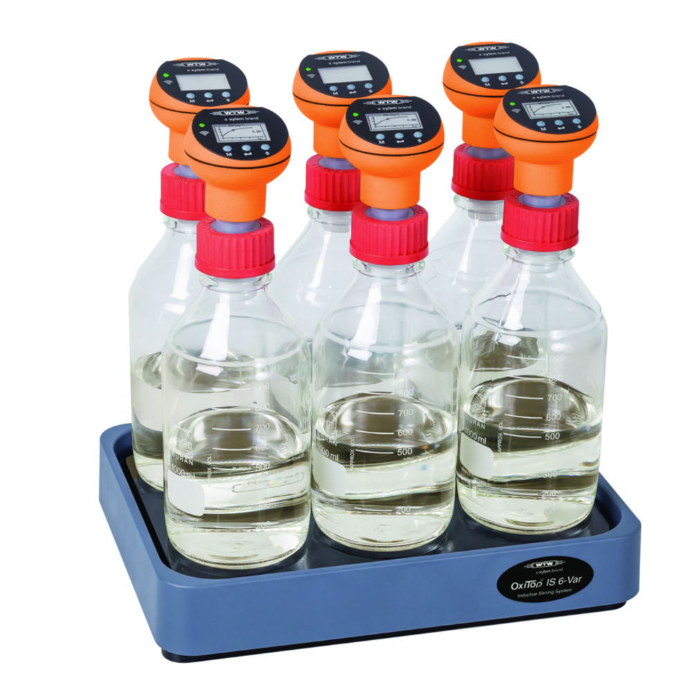 BOD measuring system OxiTop®-IDS for determination of aerobic degradation, Set A6 BOD measuring system OxiTop®-IDS for determination of aerobic degradation, Set A6