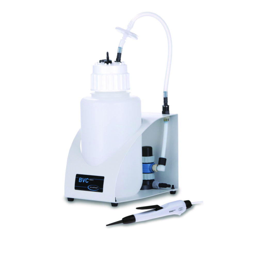Fluid aspiration systems BioChem-VacuuCenter BVC basic, PP bottle Fluid aspiration systems BioChem-VacuuCenter BVC basic, PP bottle
